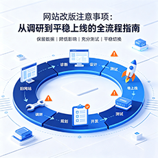 绵阳建站-网站改版注意事项:从调研到平稳上线的全流程指南