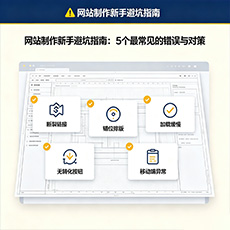 绵阳建站-网站制作新手避坑指南：5个最常见的错误与对策