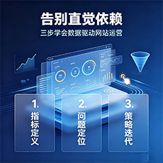 绵阳建站-告别直觉依赖:三步学会数据驱动网站运营