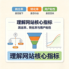 绵阳建站-理解网站核心指标：跳出率、转化率与用户粘性