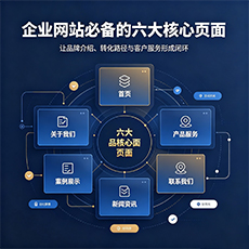 绵阳建站-企业网站必备的六大核心页面