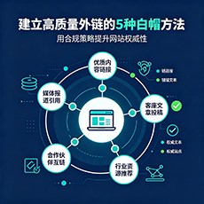 绵阳建站-建立高质量外链的5种白帽方法